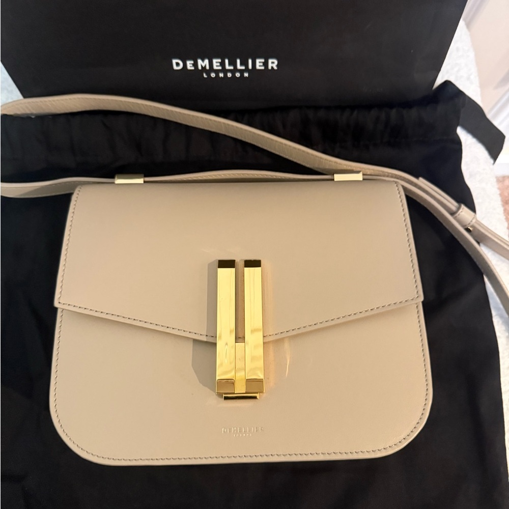 DeMellier Beige Vancouver Crossbody Bag - Picture 9 of 11